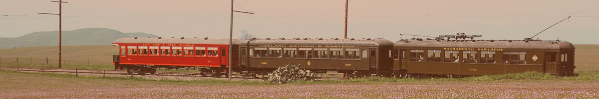 western railway museum banner wildflower train